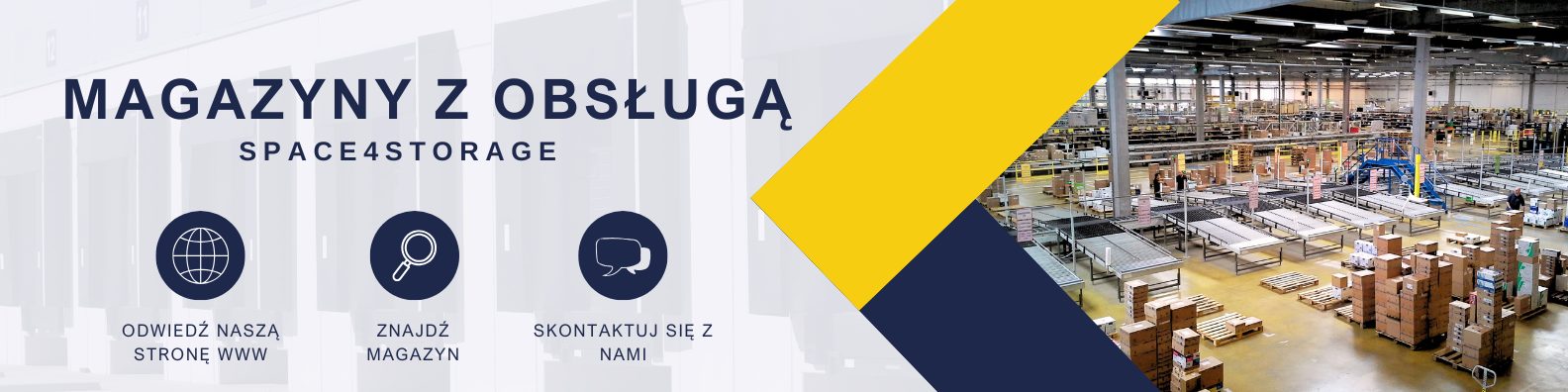 Magazyny z obsługą