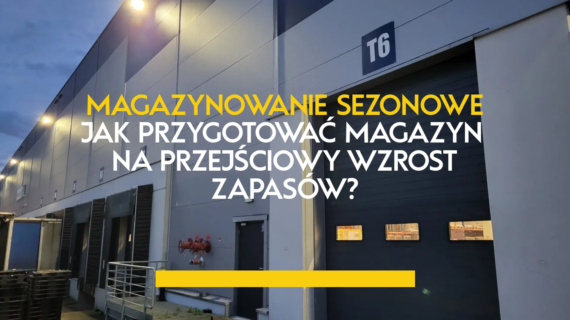 Jak przygotować magazyn na przejściowy wzrost zapasów?